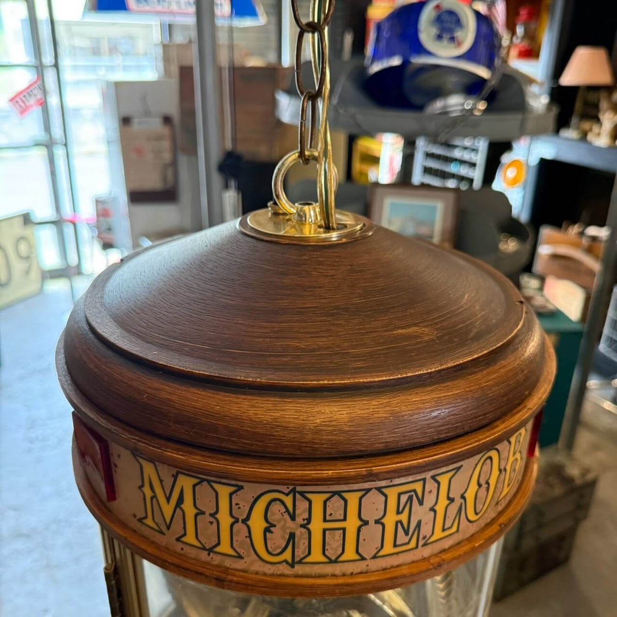 【1970年代】ビンテージ ライト アメリカン雑貨 店舗什器 MICHELOB ミシェロブ モーションライト #2791