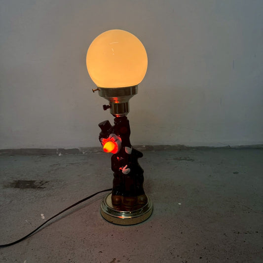 #2277【1960年代】ビンテージ 酔っ払い Barランプ テーブルランプ 照明 アメリカ