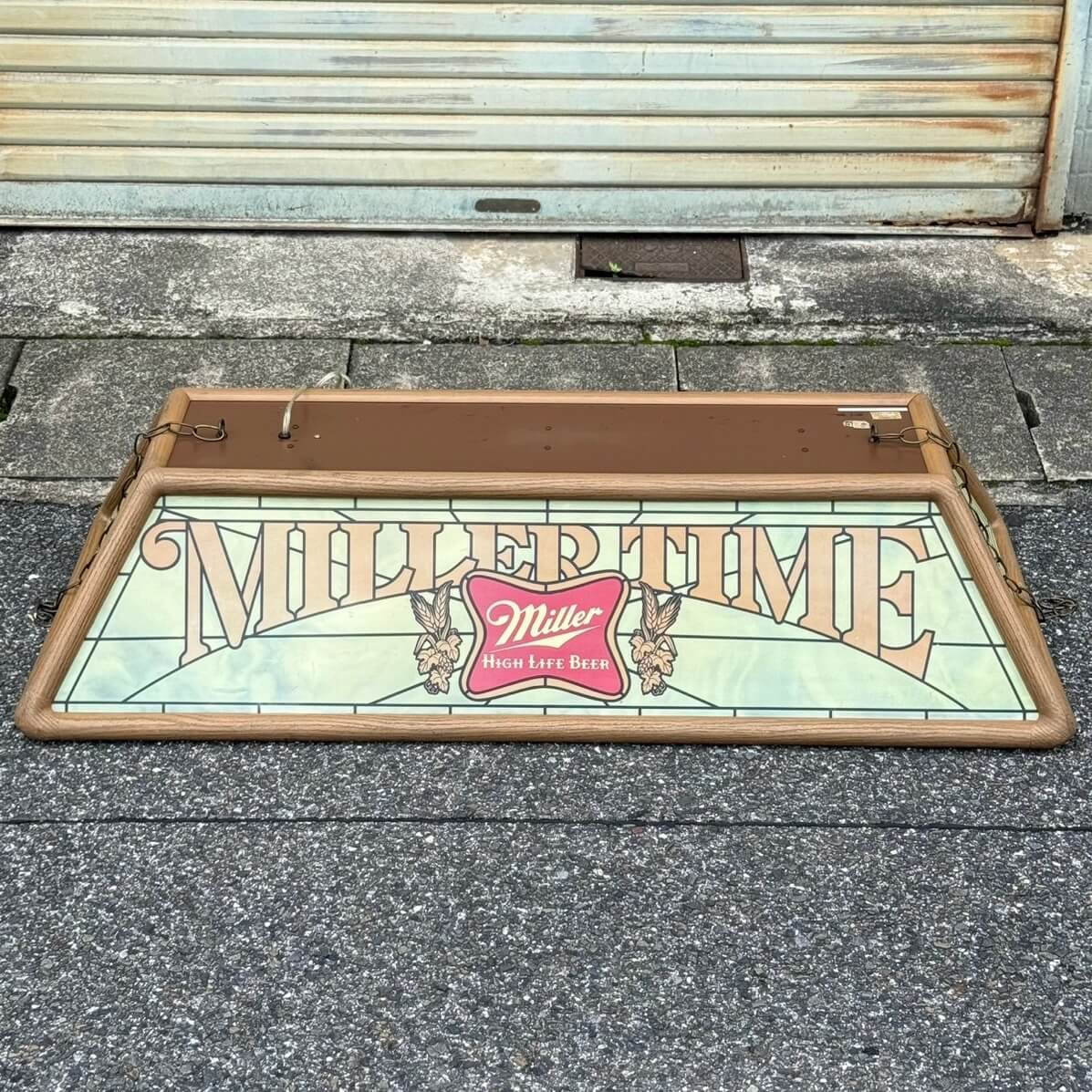 【1980年代】ビンテージ プールランプ アメリカン雑貨 店舗什器 Miller High Life ミラー #2768