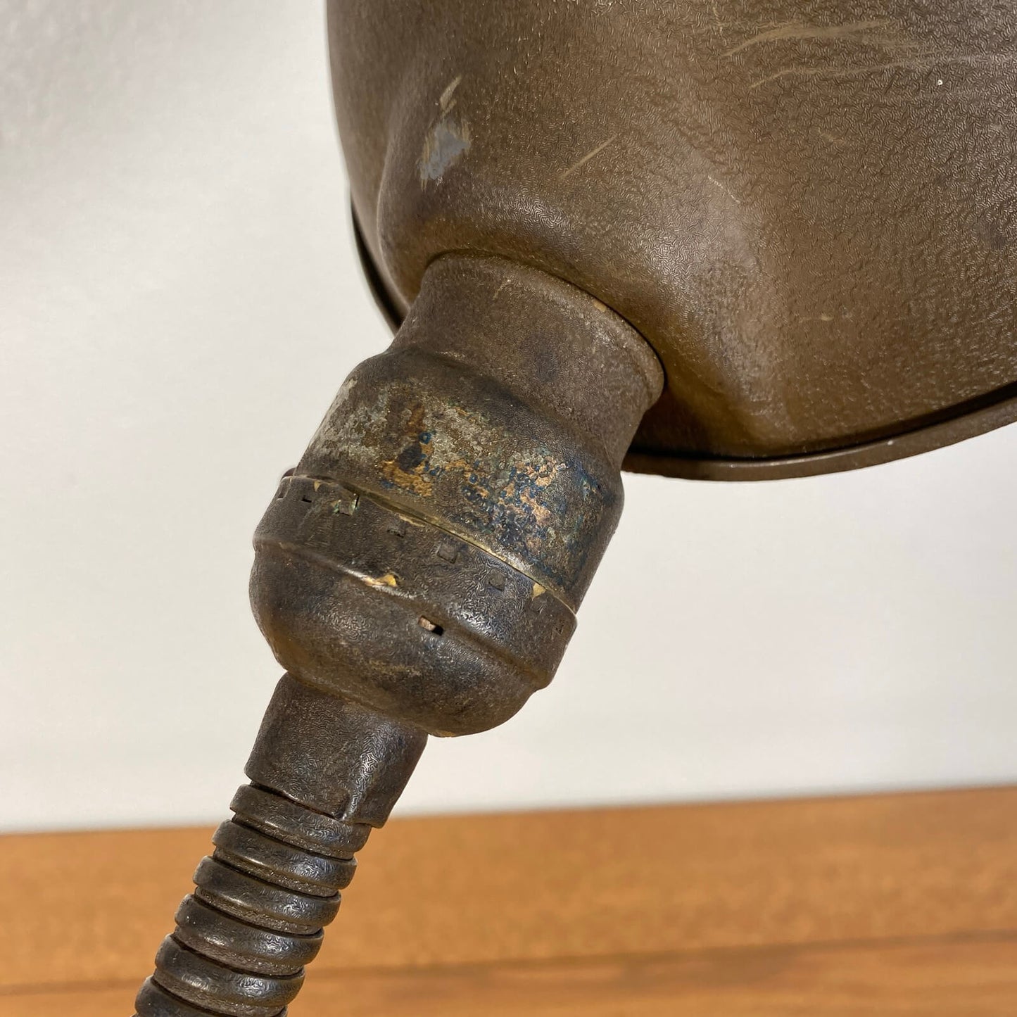 #593【1930-40年代】ビンテージ デスクランプ / 照明 インダストリアル アメリカ