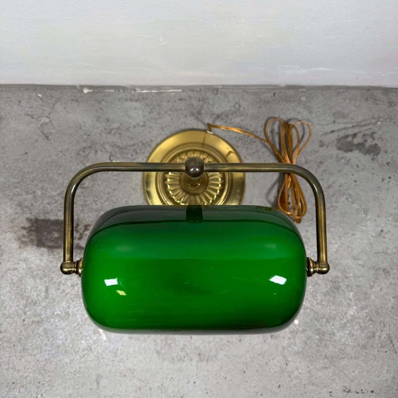 #2325【1980-1990年代】ビンテージ バンカーズランプ デスクランプ