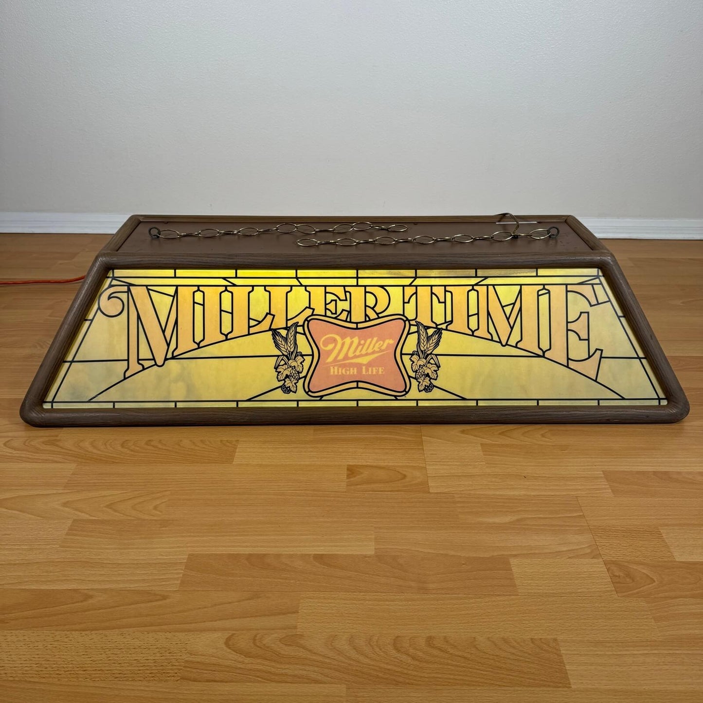 #1302【1980年代】ビンテージ Miller High Life（ミラー ハイライフ） プールランプ / ビールライト アメリカ