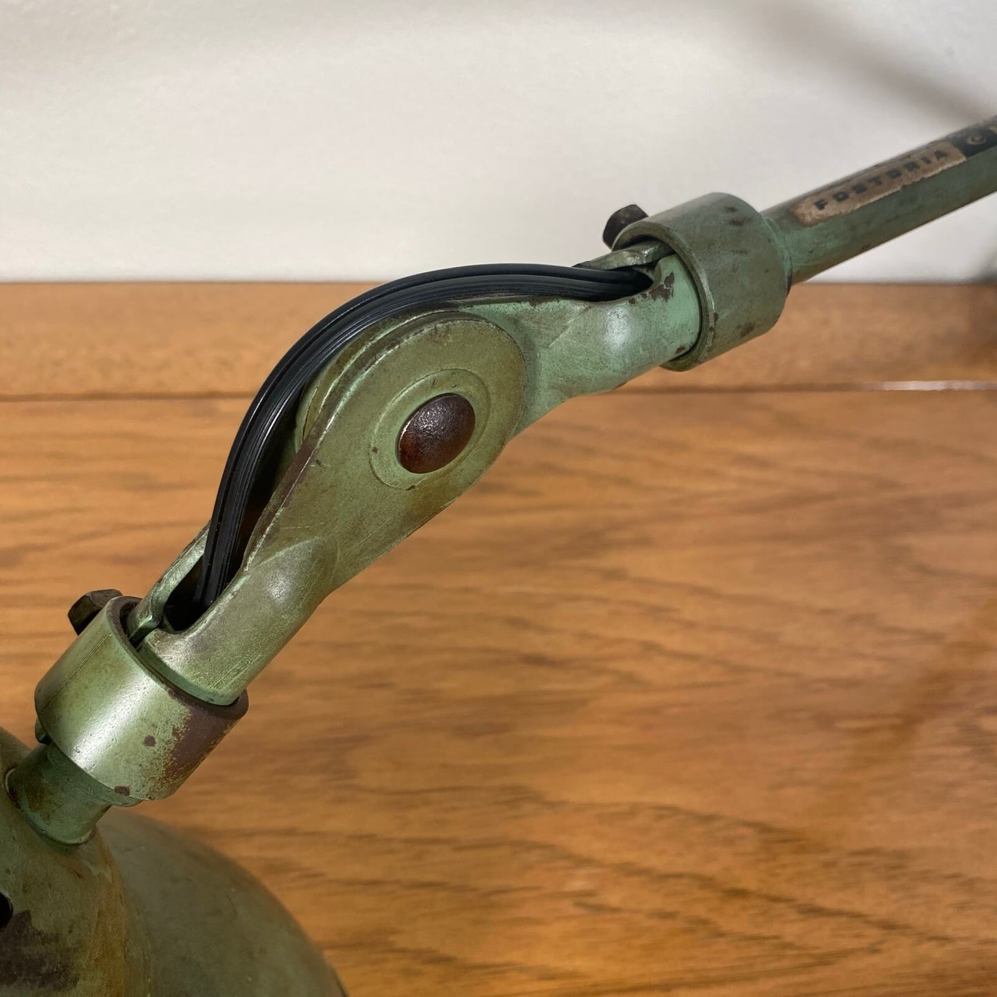 #602 アメリカ ビンテージ FOSTORIA LAMP インダストリアル デスクランプ 工業系 ウォールランプ ライト 照明 1940-60's