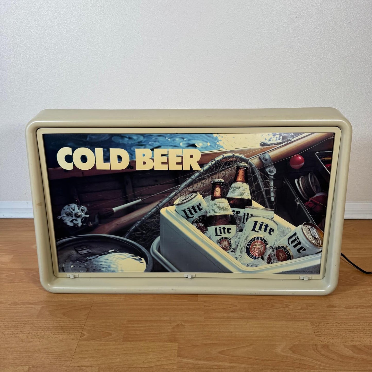 #1857 ビンテージ ビールサイン ライト Lite 照明