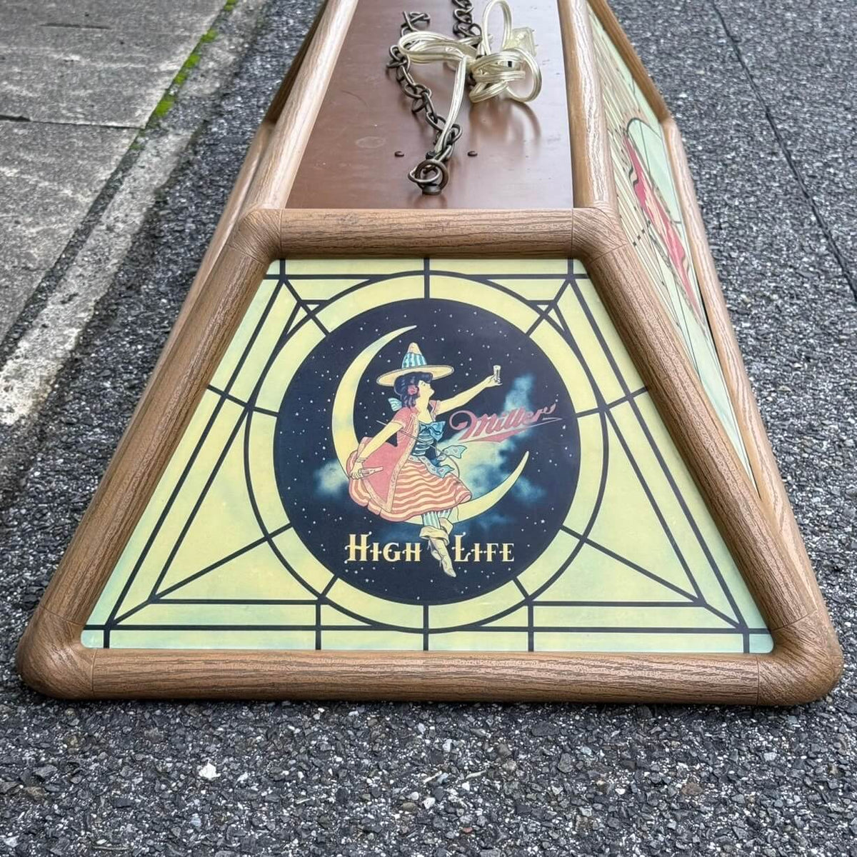 【1980年代】ビンテージ プールランプ アメリカン雑貨 店舗什器 Miller High Life ミラー #2768