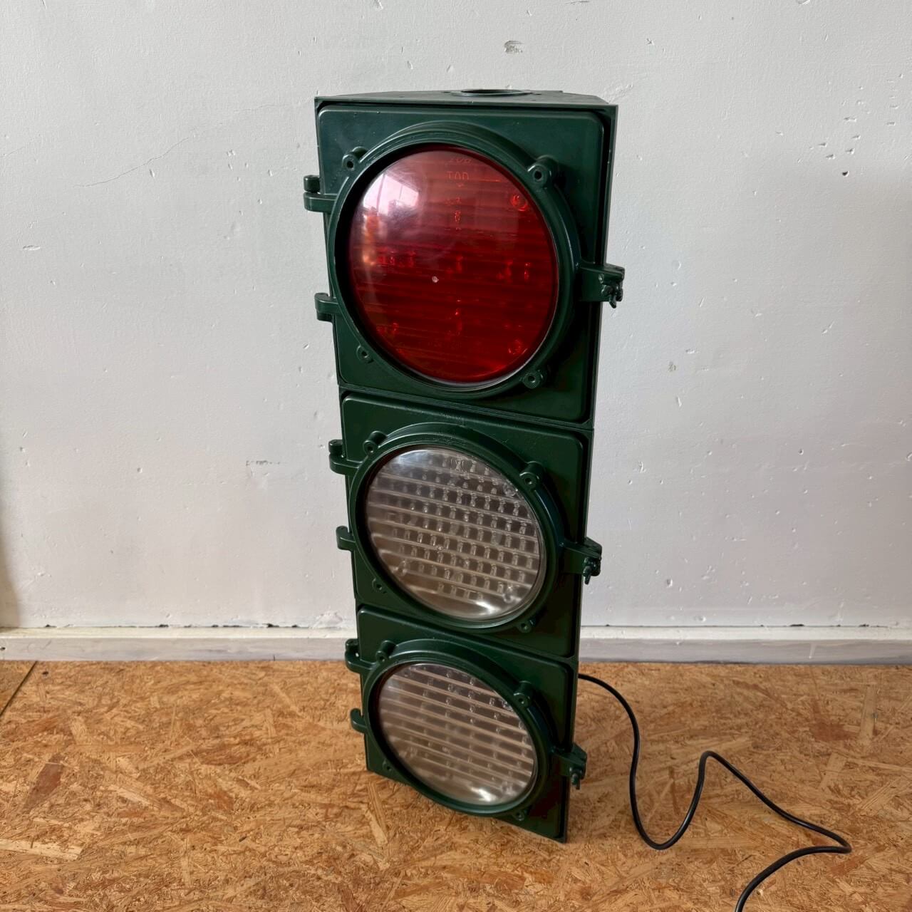 【1950年代】ビンテージ 信号機 トラフィックライト LED アメリカン雑貨 照明 #2388