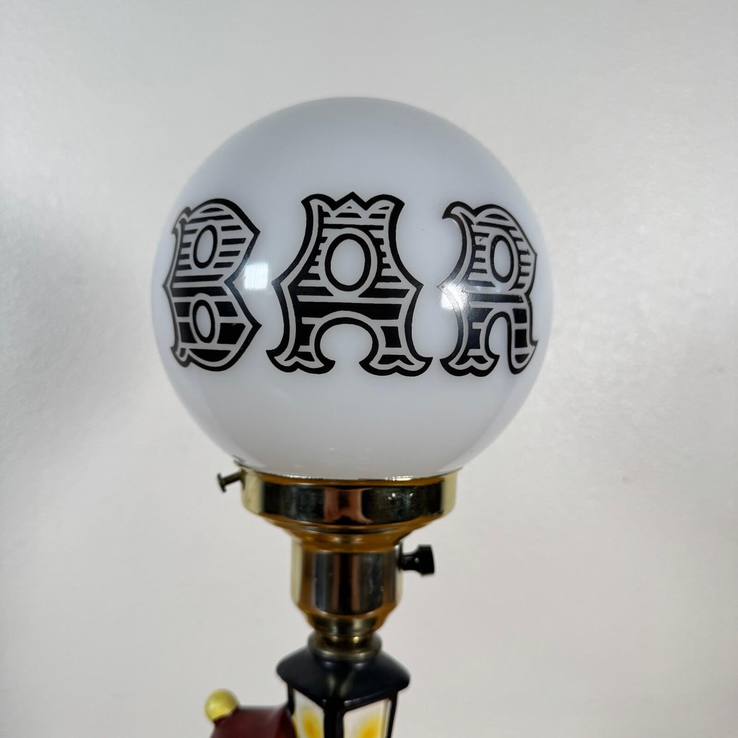 #1756 【1960-70年代】 ビンテージ 酔っ払い BARランプ / テーブルランプ 照明 インテリア アメリカ