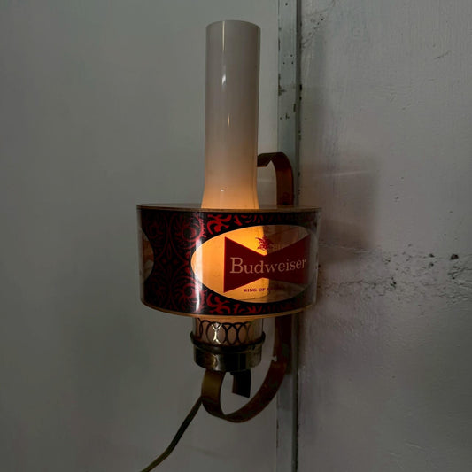 【1970年代】ビンテージ バドワイザー ウォールランプ アメリカン雑貨 壁掛け ライト #2319