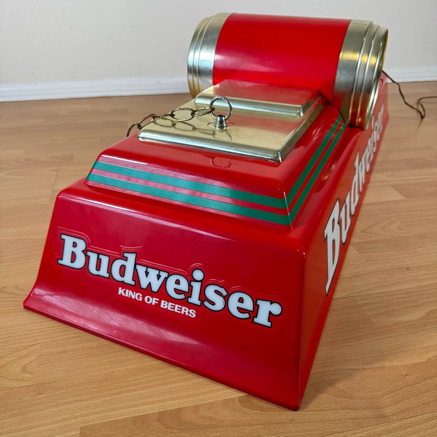 #2127【1990年代】ビンテージ Budweiser（バドワイザー） プールランプ / ビールライト アメリカ