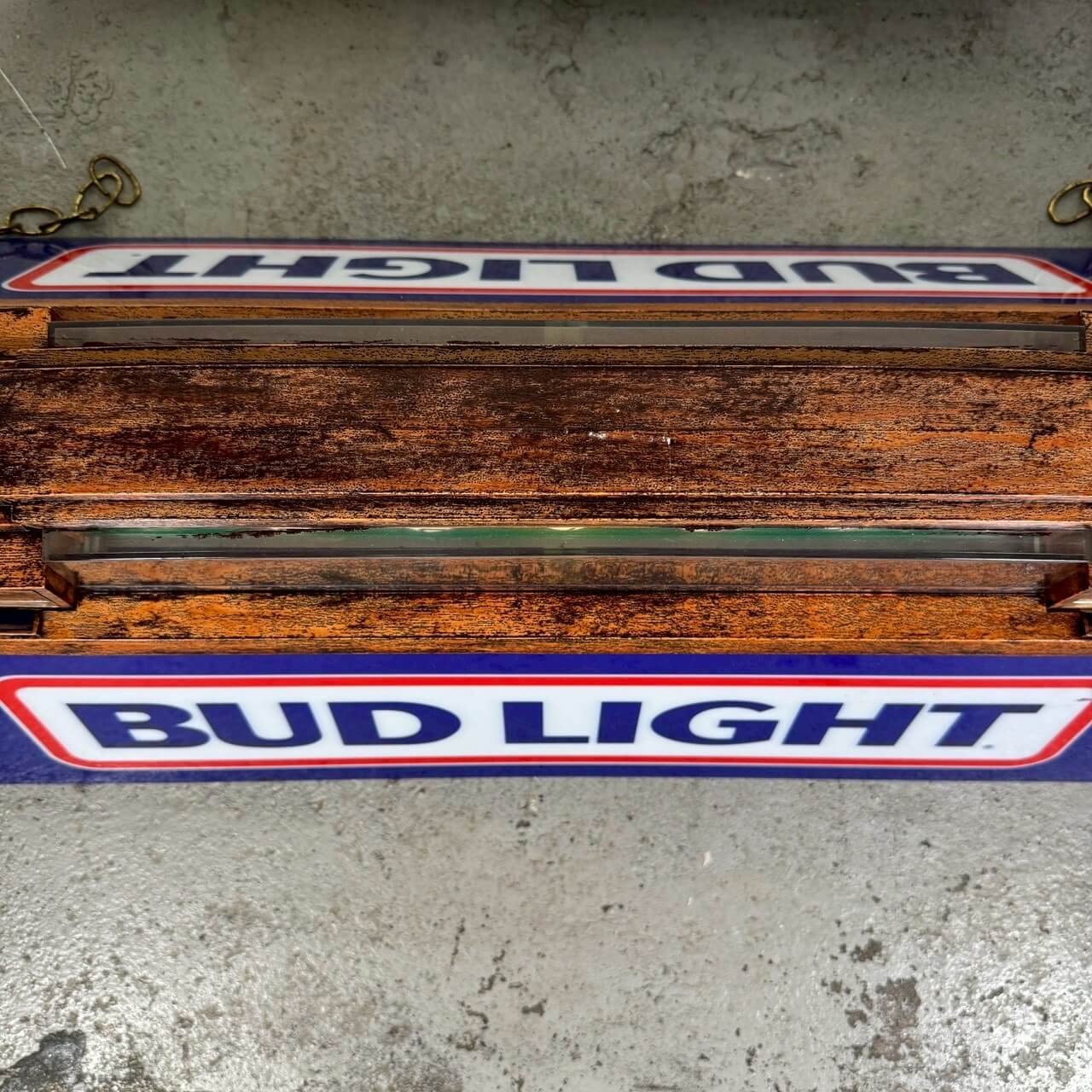 【1986年】ビンテージ Bud Light プールランプ バドライト 吊り下げ照明 バーライト #2381