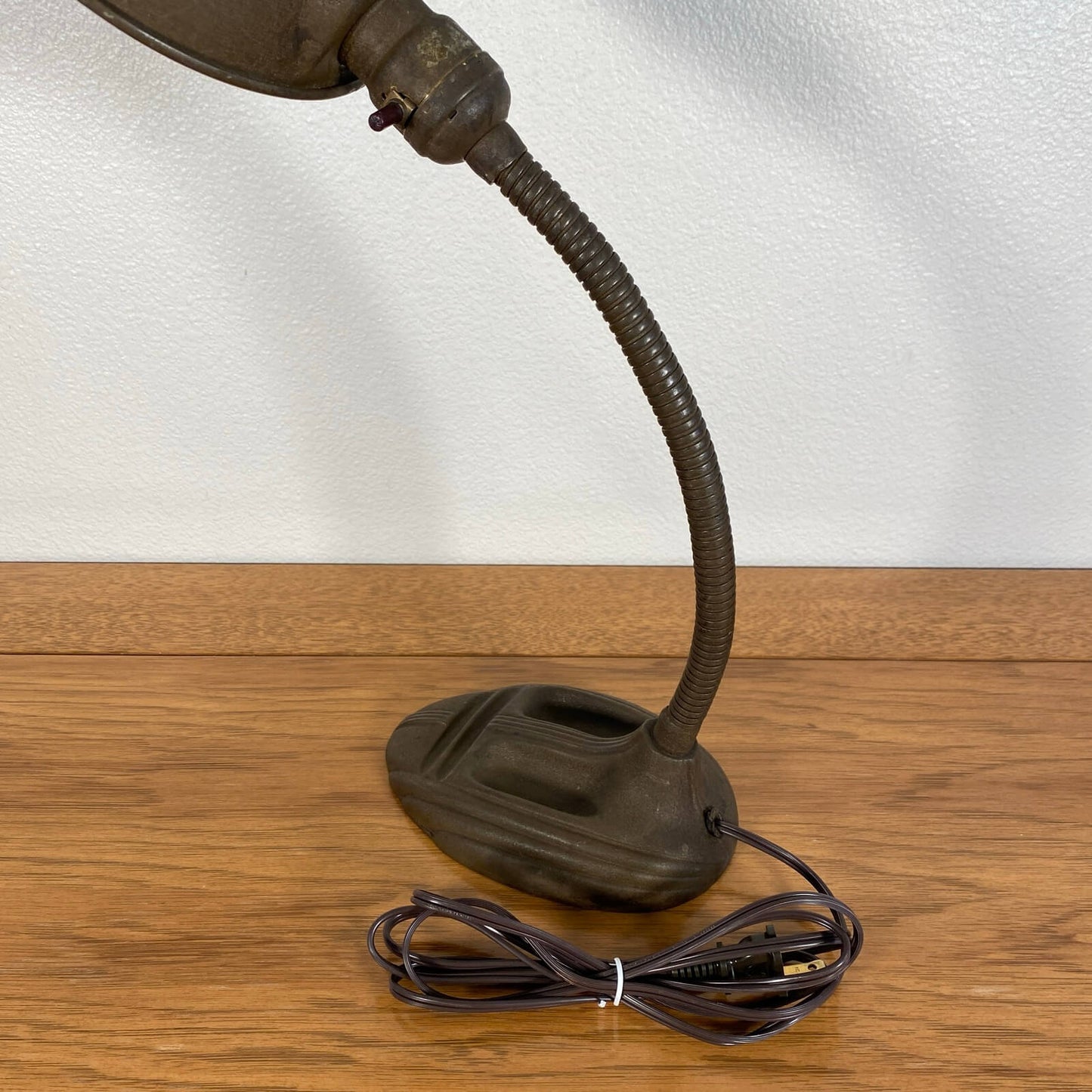 #593【1930-40年代】ビンテージ デスクランプ / 照明 インダストリアル アメリカ