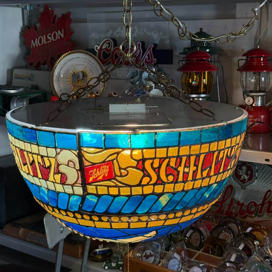 【1977年】ビンテージ シュリッツ プールランプ アメリカン雑貨 店舗什器 ペンダントライト 照明 #2614