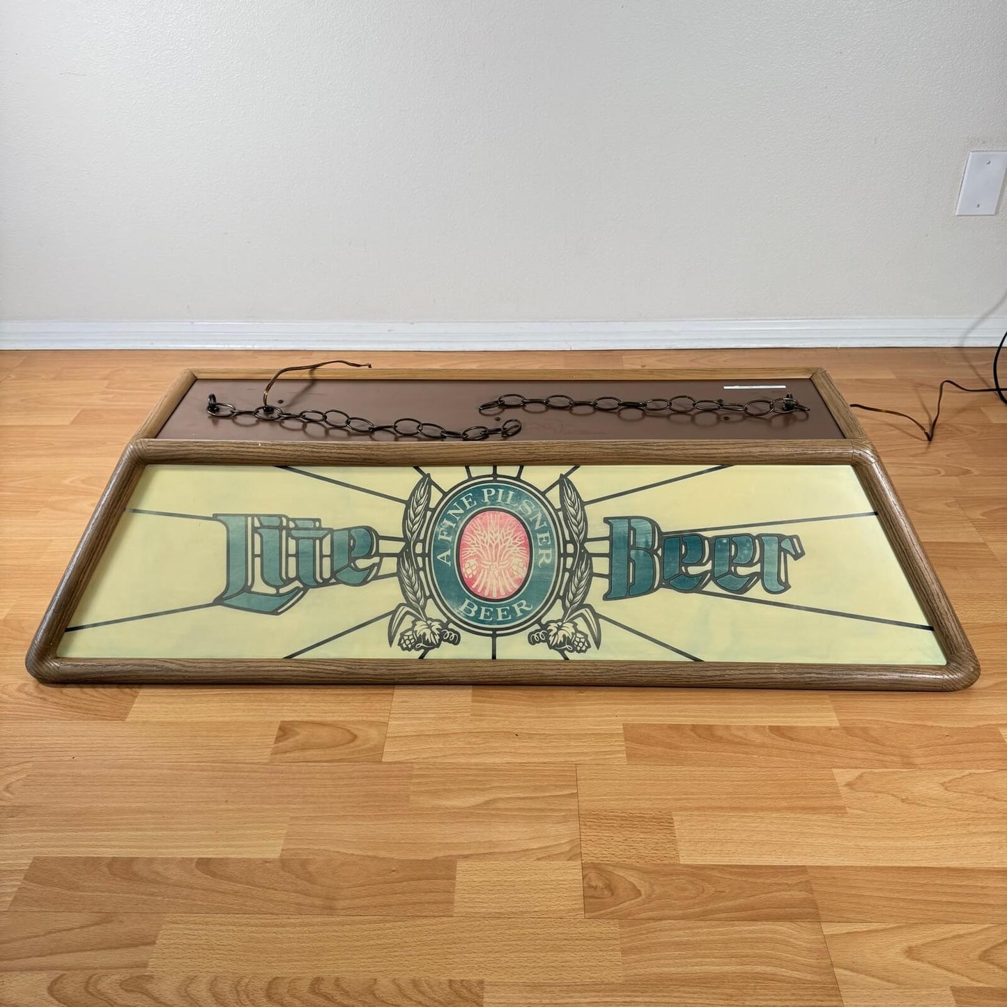 #2126【1986年製】ビンテージ Miller Lite（ミラーライト） プールランプ / ビールライト アメリカ