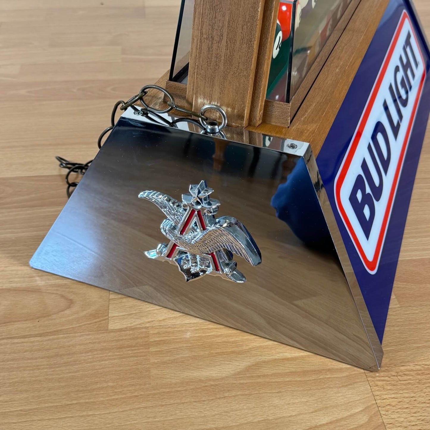 #2130【1986年_ブランニュー】ビンテージ プールランプ BUD LIGHT 未使用品