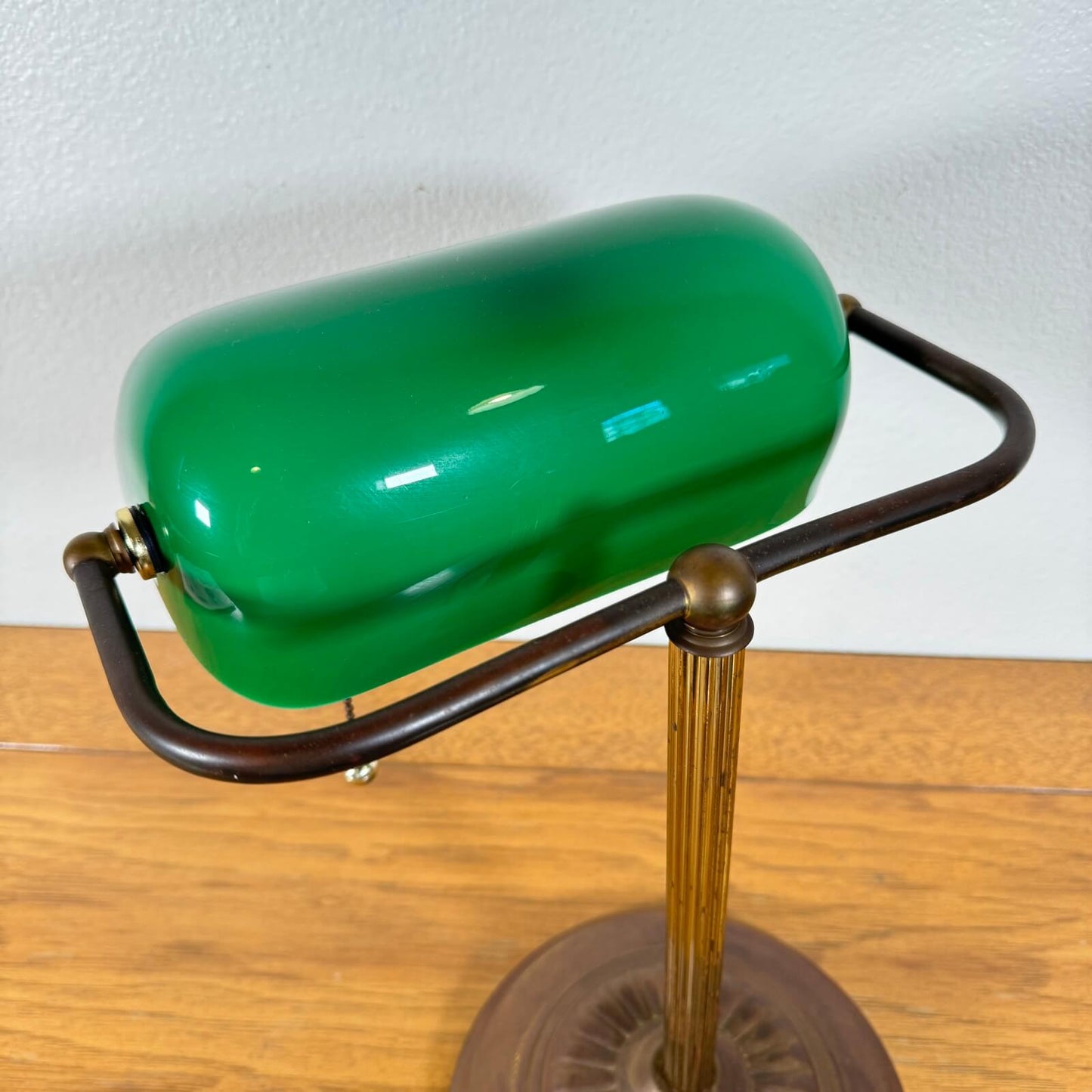 #1449 ビンテージ バンカーズランプ 照明 デスクランプ