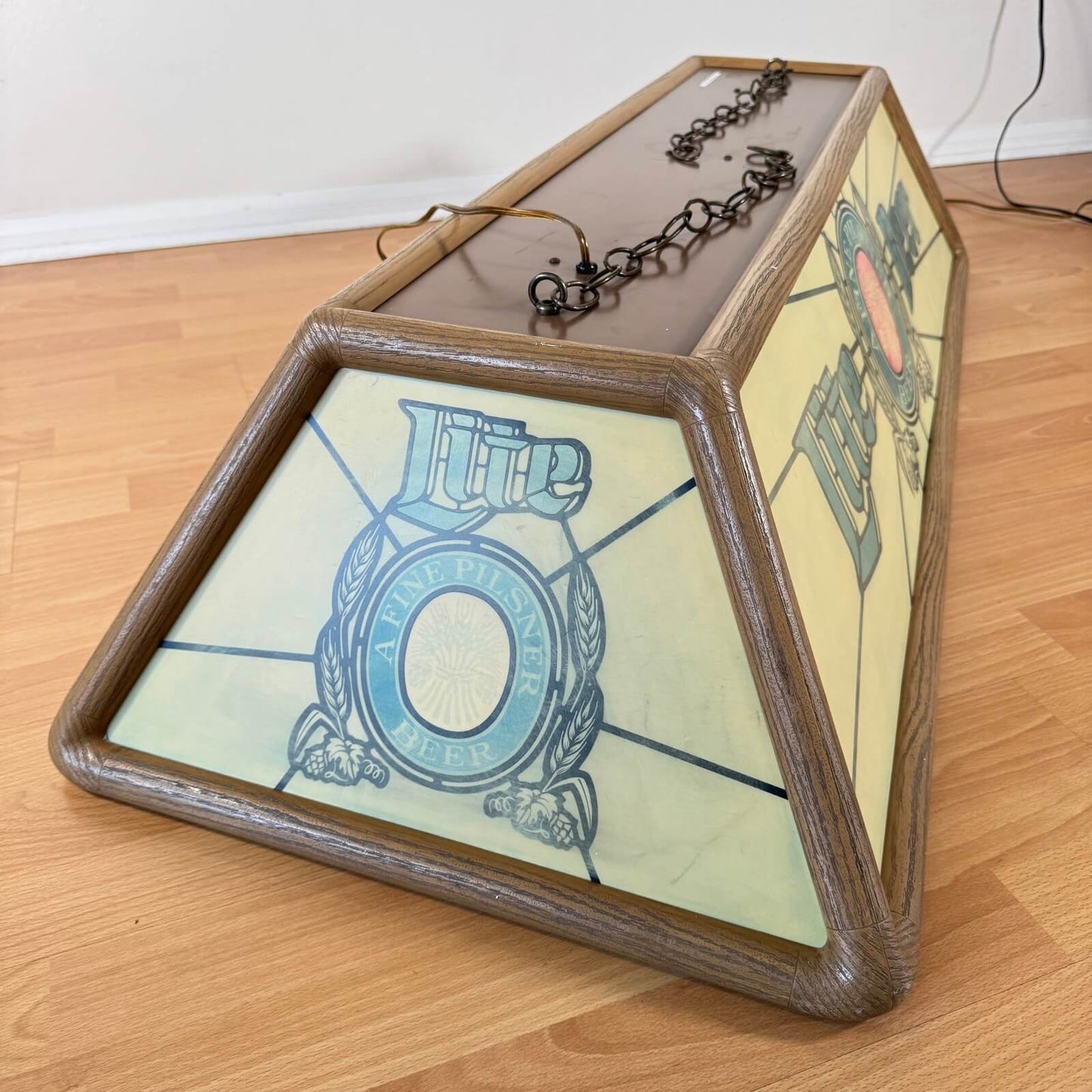 #2126【1986年製】ビンテージ Miller Lite（ミラーライト） プールランプ / ビールライト アメリカ