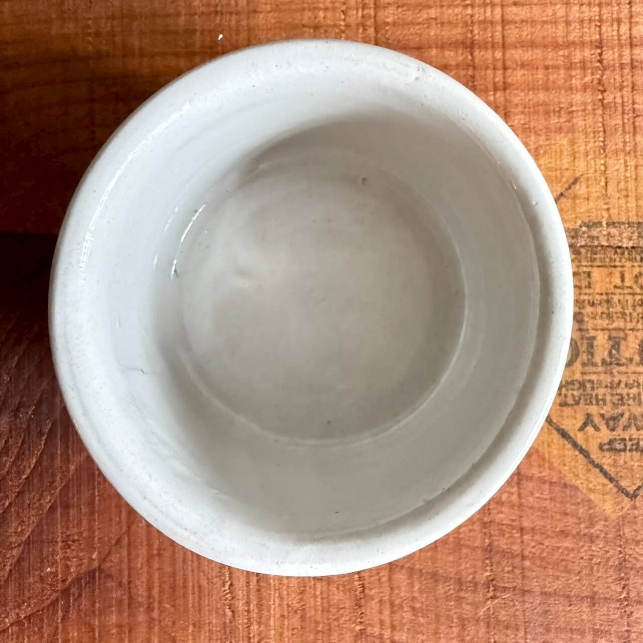 【1940-50年代】ビンテージ 容器 アメリカン雑貨 店舗什器 ストーンウェア 陶器 #1569