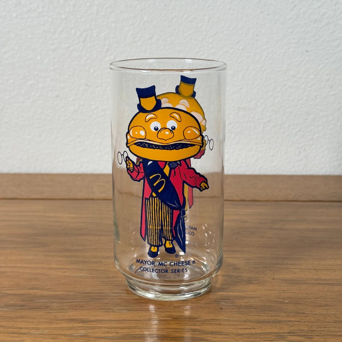 #2024【1970年代】ビンテージ McDonald’s（マクドナルド） グラス / Mayor McCheese コレクターシリーズ