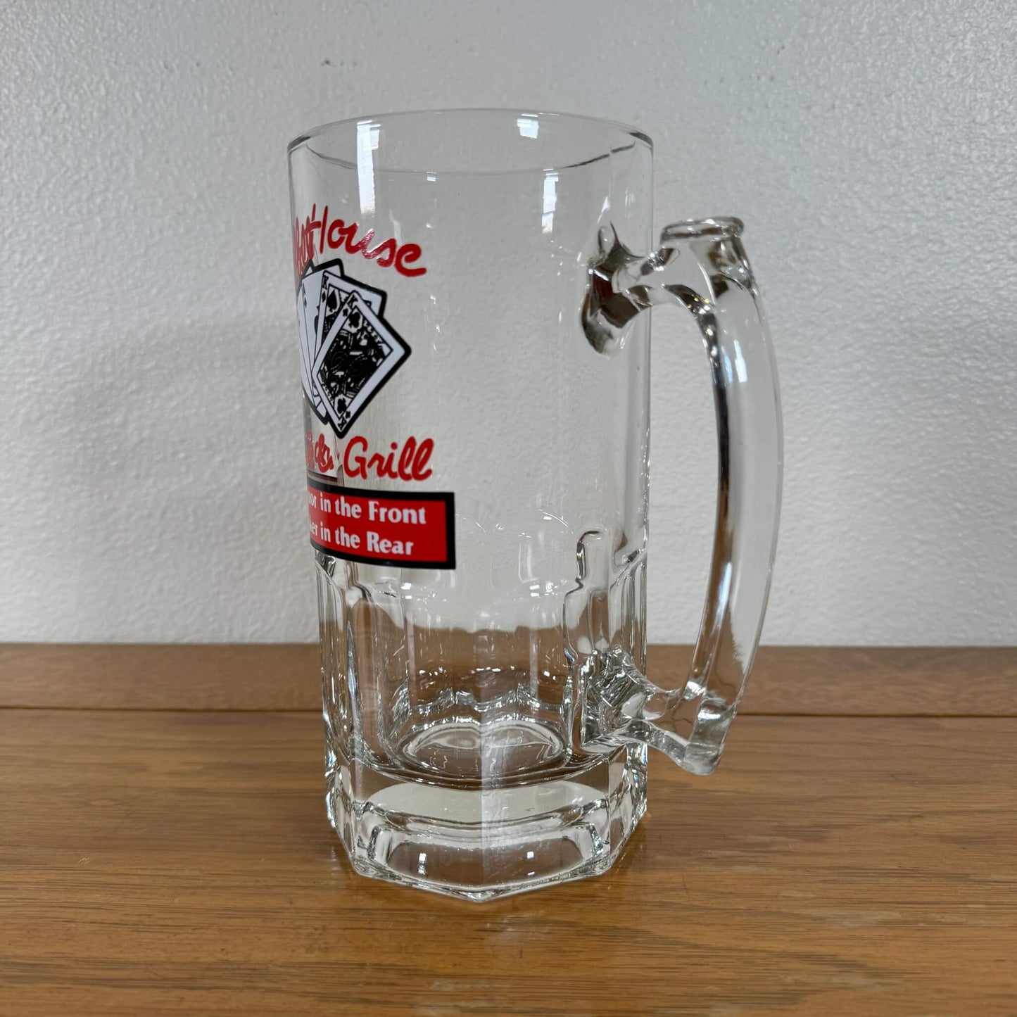 #1514【1980-90年代】ビンテージ Full House Bar & Grill ビールジョッキ / グラス アメリカ