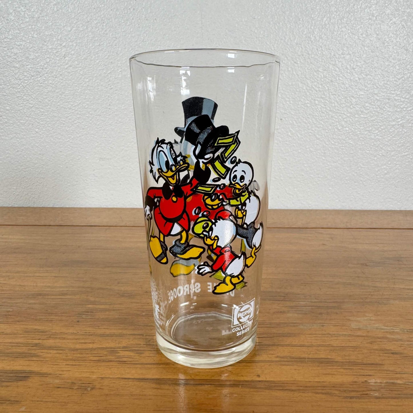 #1773【1978年】ビンテージ PEPSI アンクルスクルージ グラス / コレクターシリーズ ディズニー アメリカ