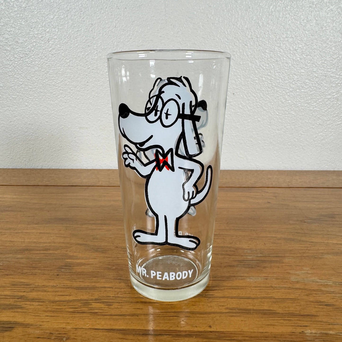 #1780【1970-80年代】ビンテージ PEPSI Mr. Peabody（ミスター・ピーボディ） グラス / コレクターシリーズ アメリカ
