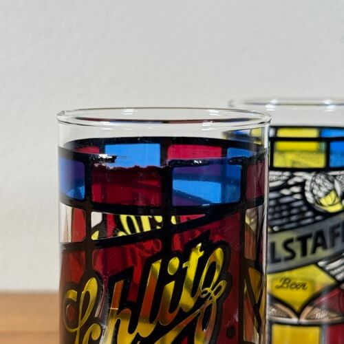 #1533【1970年代】ビンテージ ビール グラスセット