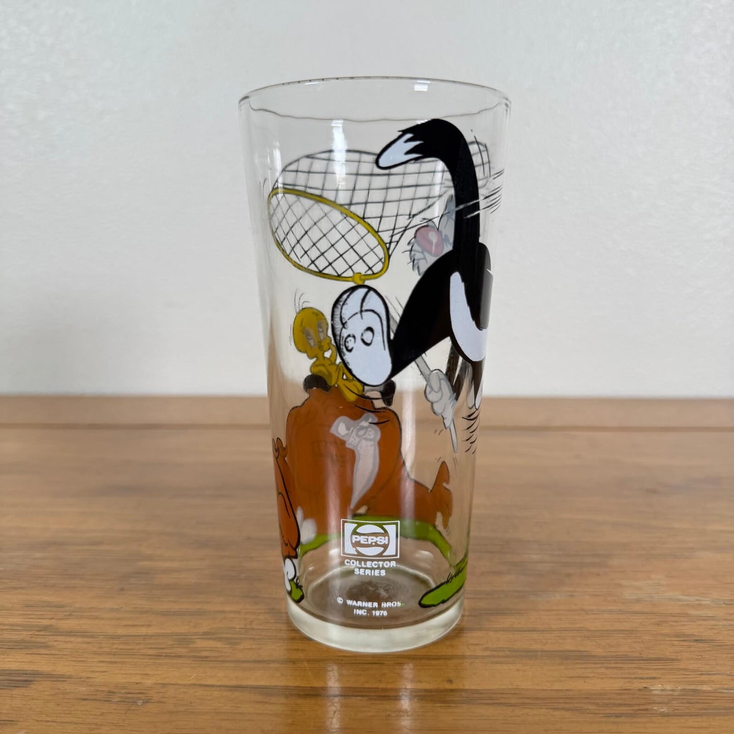 #1782【1976年】ビンテージ PEPSI ワーナー・ブラザーズ シルベスター＆ヘクター グラス / コレクターシリーズ アメリカ