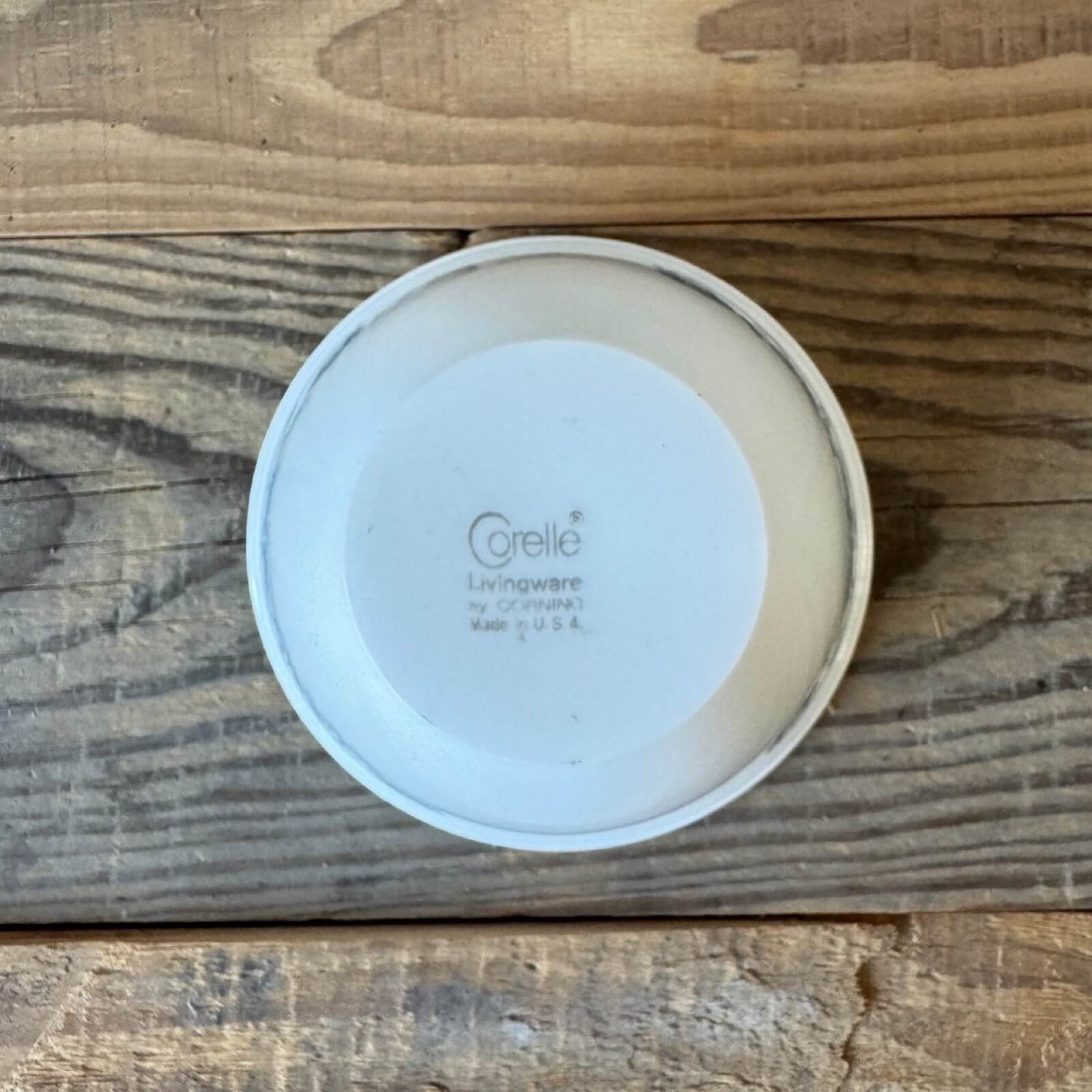 655-8 【1970年代】ビンテージ Corelle（コレール） Old Town Blue