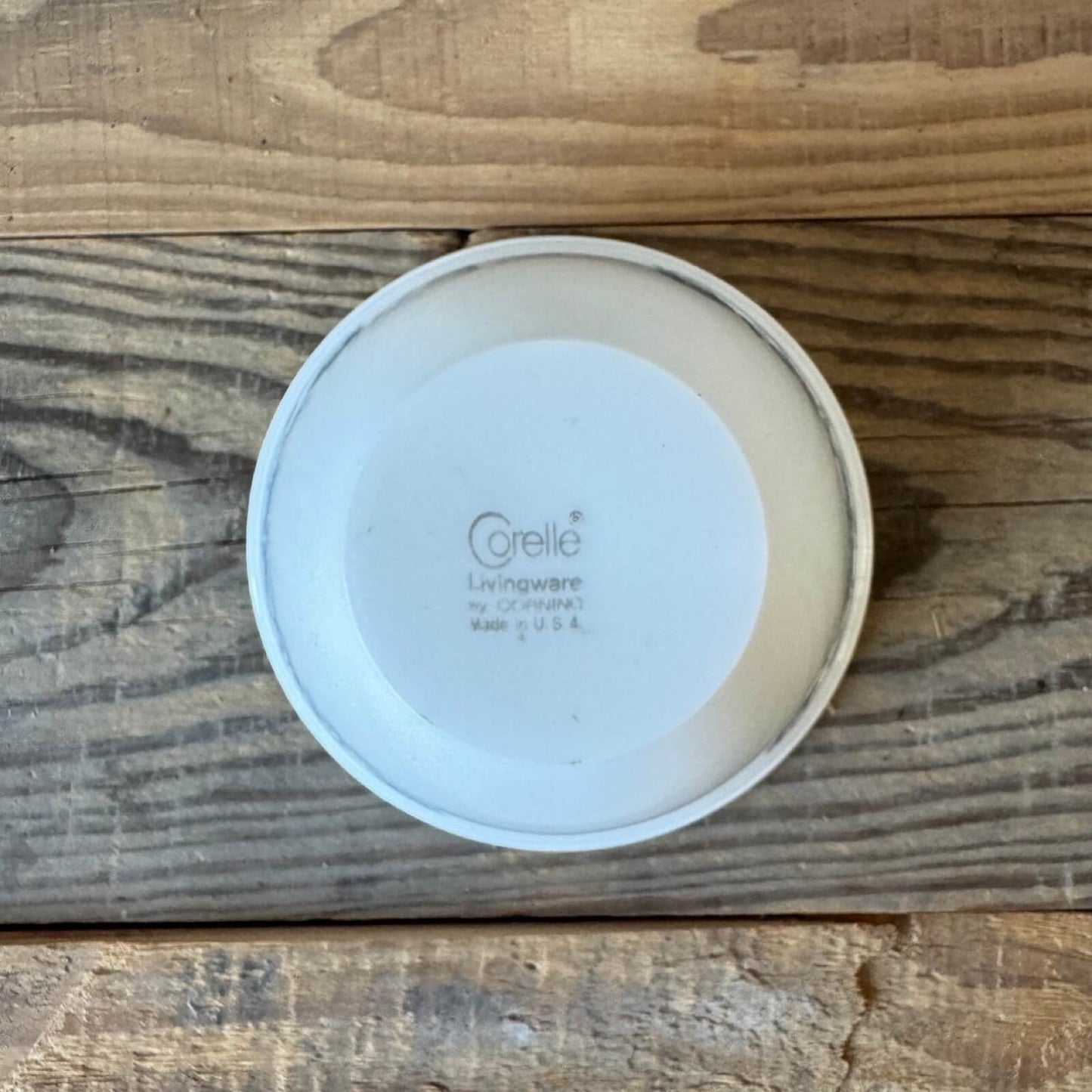 #655-8 【1970年代】ビンテージ Corelle（コレール） Old Town Blue（オールドタウンブルー） カップ＆ソーサー アメリカ