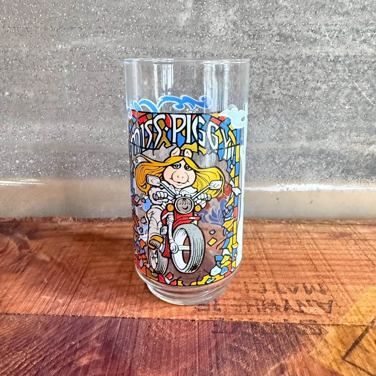 【1981年】ビンテージ グラス アメリカン雑貨 店舗什器 キャラクター マクドナルド マペット #1562