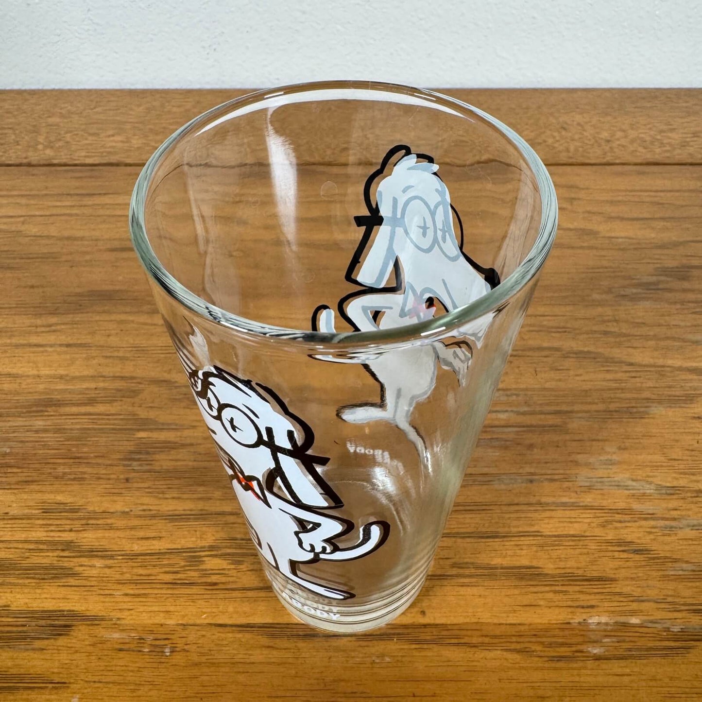 #1780【1970-80年代】ビンテージ PEPSI Mr. Peabody（ミスター・ピーボディ） グラス / コレクターシリーズ アメリカ