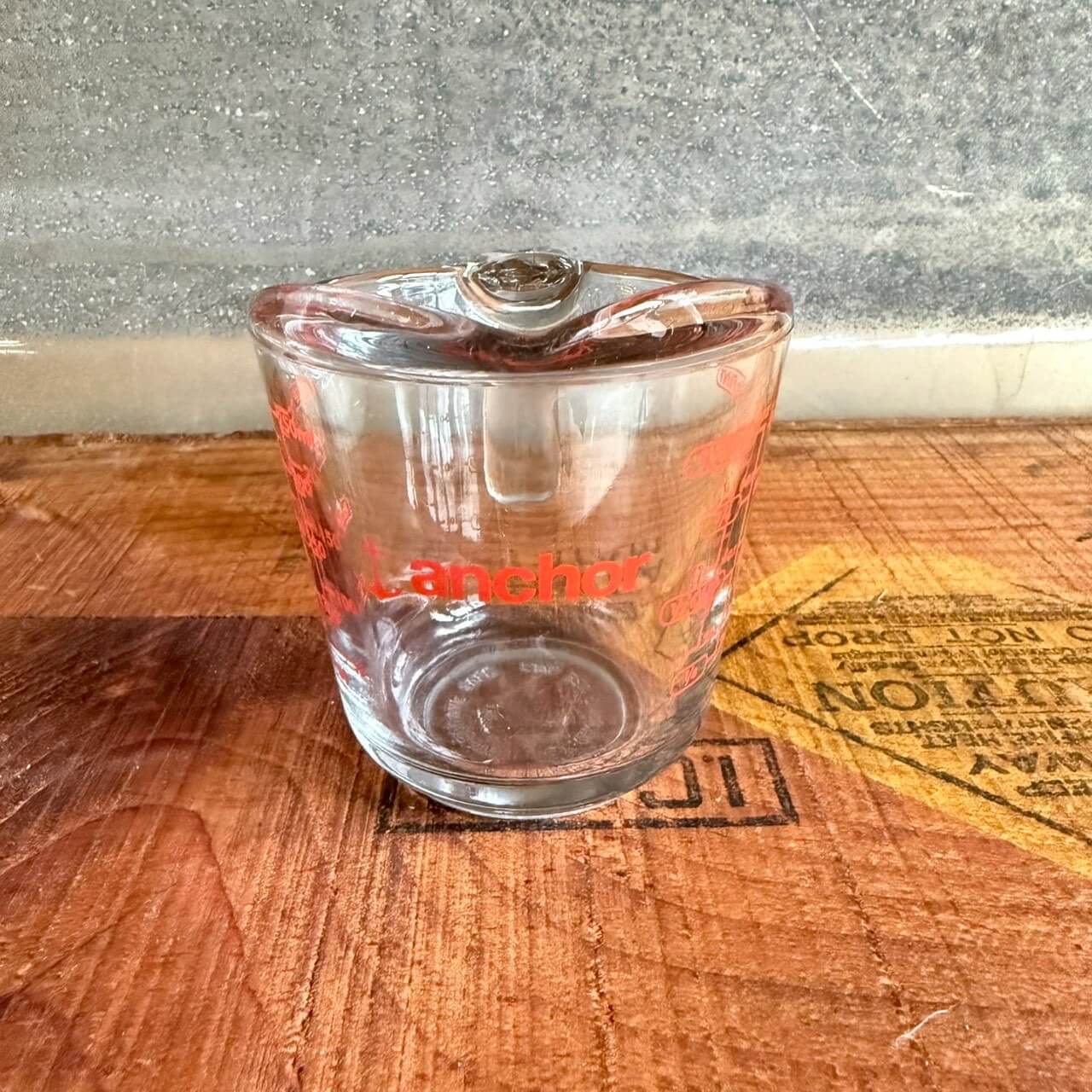 メジャーカップ アメリカン雑貨 店舗什器 計量カップ アンカーホッキング ガラス製 #1570
