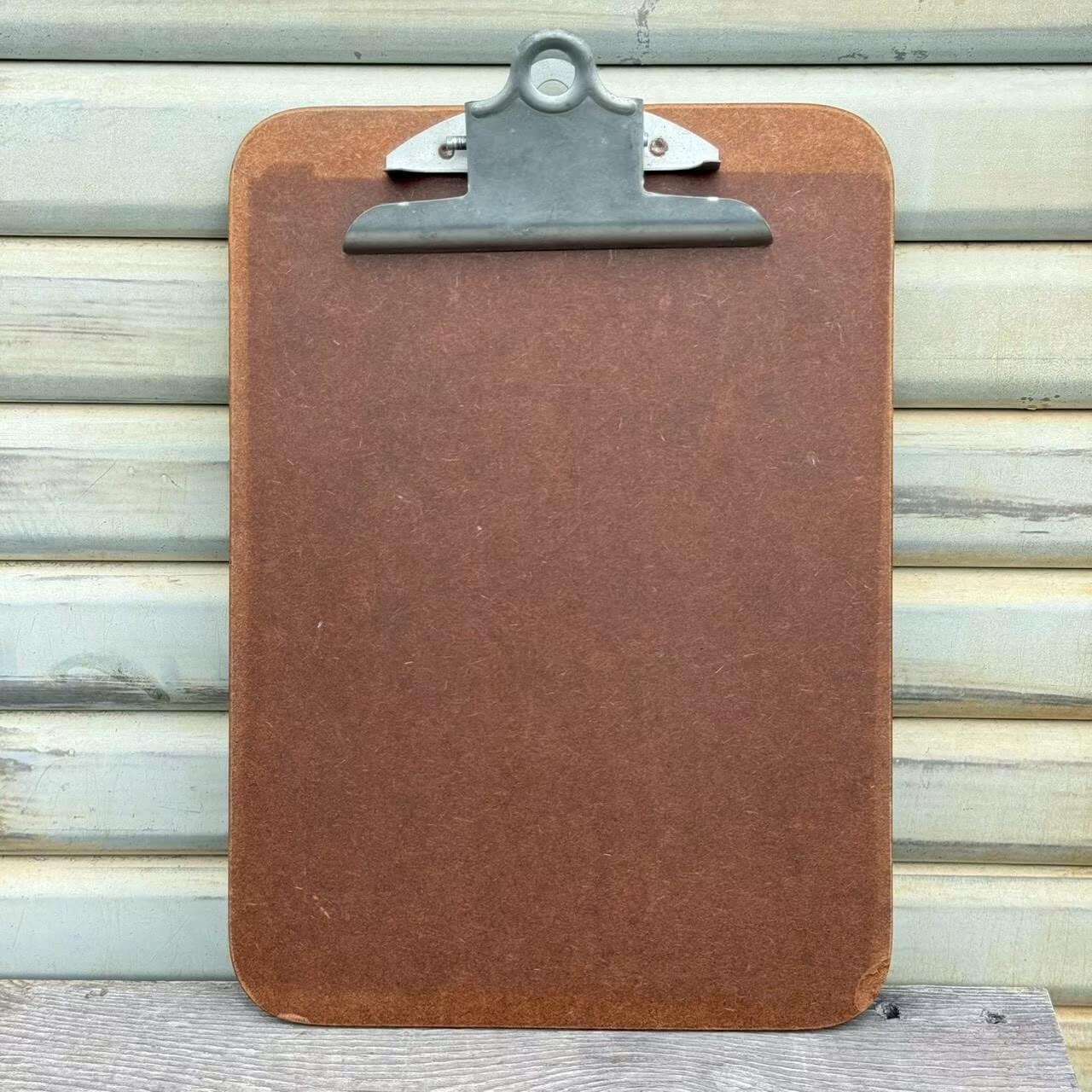 【1960-80年代】ビンテージ クリップボード アメリカン雑貨 店舗什器 バインダー ガレージ #2574-22