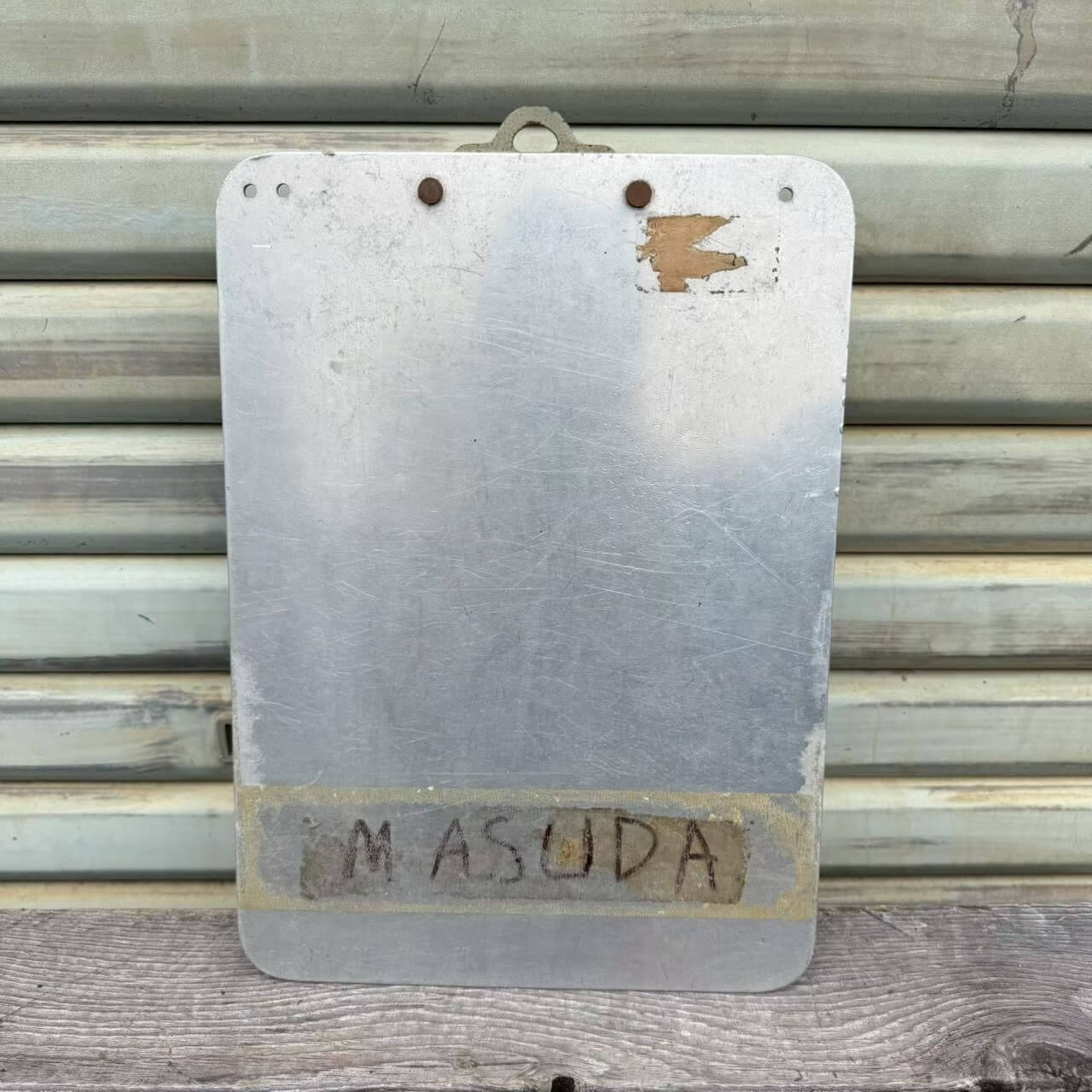 【1960-80年代】ビンテージ クリップボード アメリカン雑貨 店舗什器 バインダー ガレージ #2575