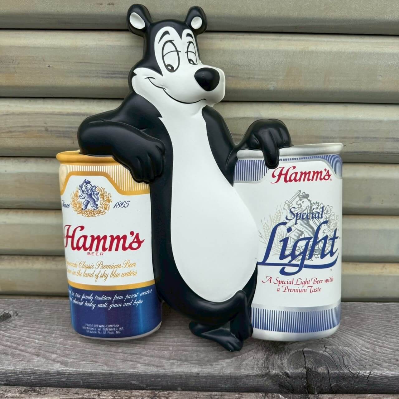 【1980年代】ビンテージ ハムズベア アメリカン雑貨 店舗什器 ウォールデコ 看板 #2557