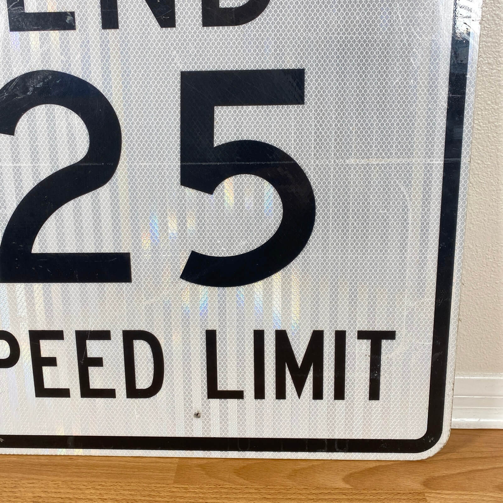 1061 アメリカ ロードサイン 両面 道路標識 ROAD WORK SPEED LIMIT