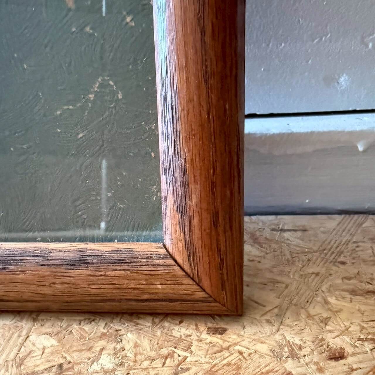 #2265【1960-70年代】ビンテージ アメリカンフラッグ フレームアート / USA 星条旗 ウォールデコ