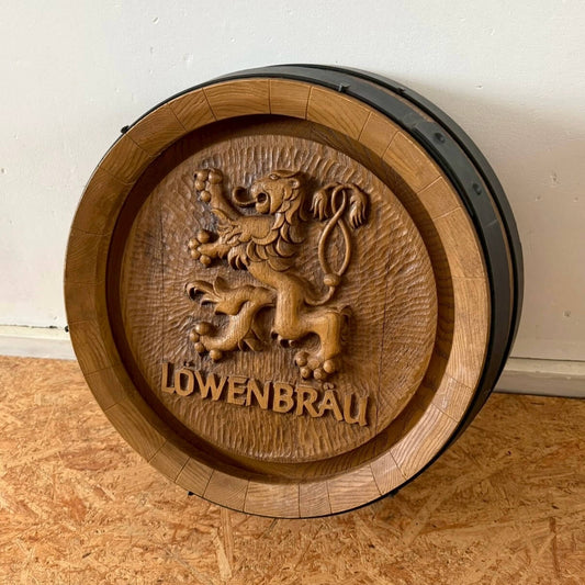 【1980年代】ビンテージ バレルサイン アメリカン雑貨 店舗什器 壁掛け 看板 #2177