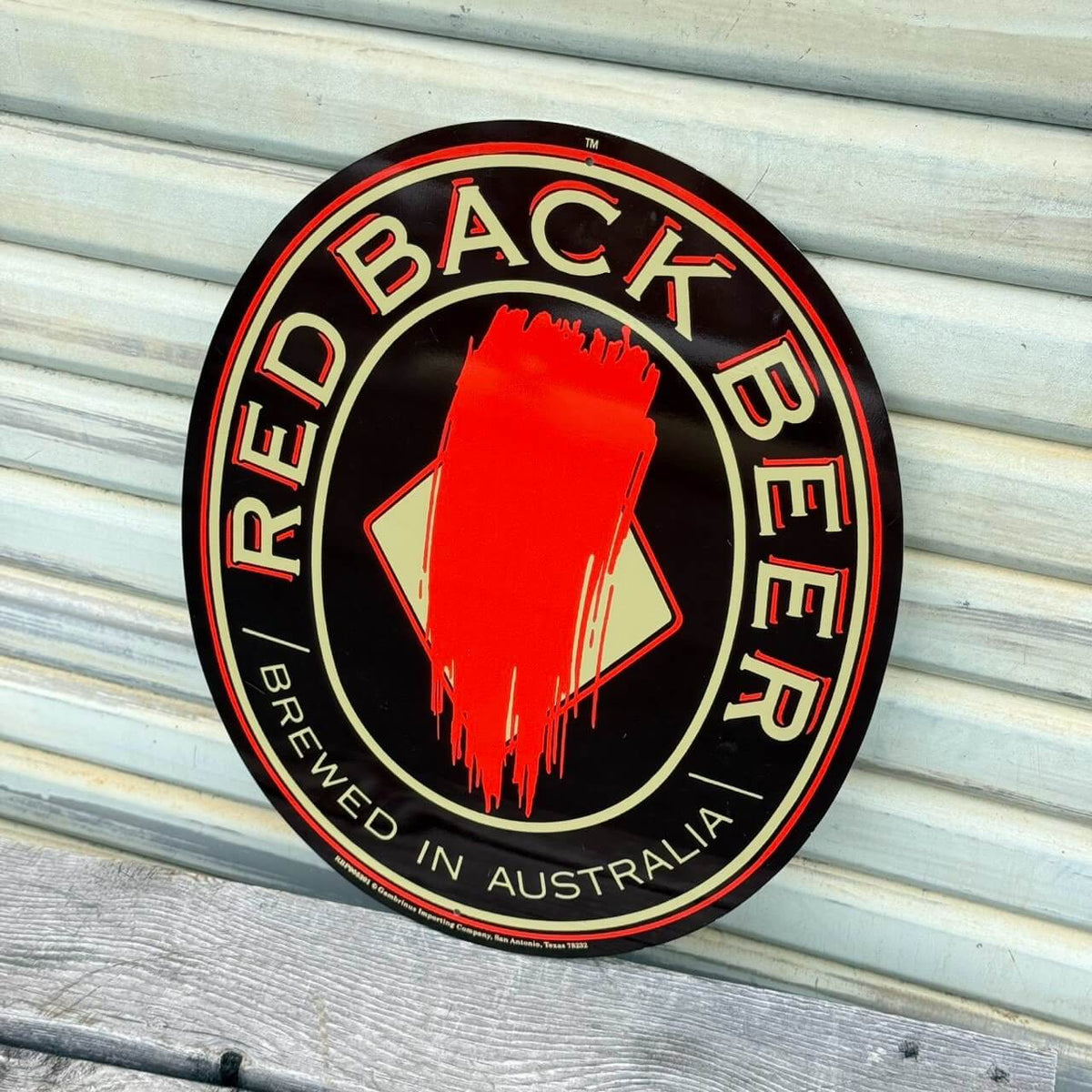 看板 アメリカン雑貨 店舗什器 RED BACK BEER パブサイン ビール #2818