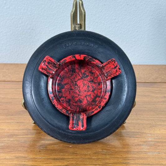 #2040【1950～60年代】ビンテージ Firestone（ファイアストン） タイヤ灰皿 / アドバタイジング アッシュトレイ アメリカ