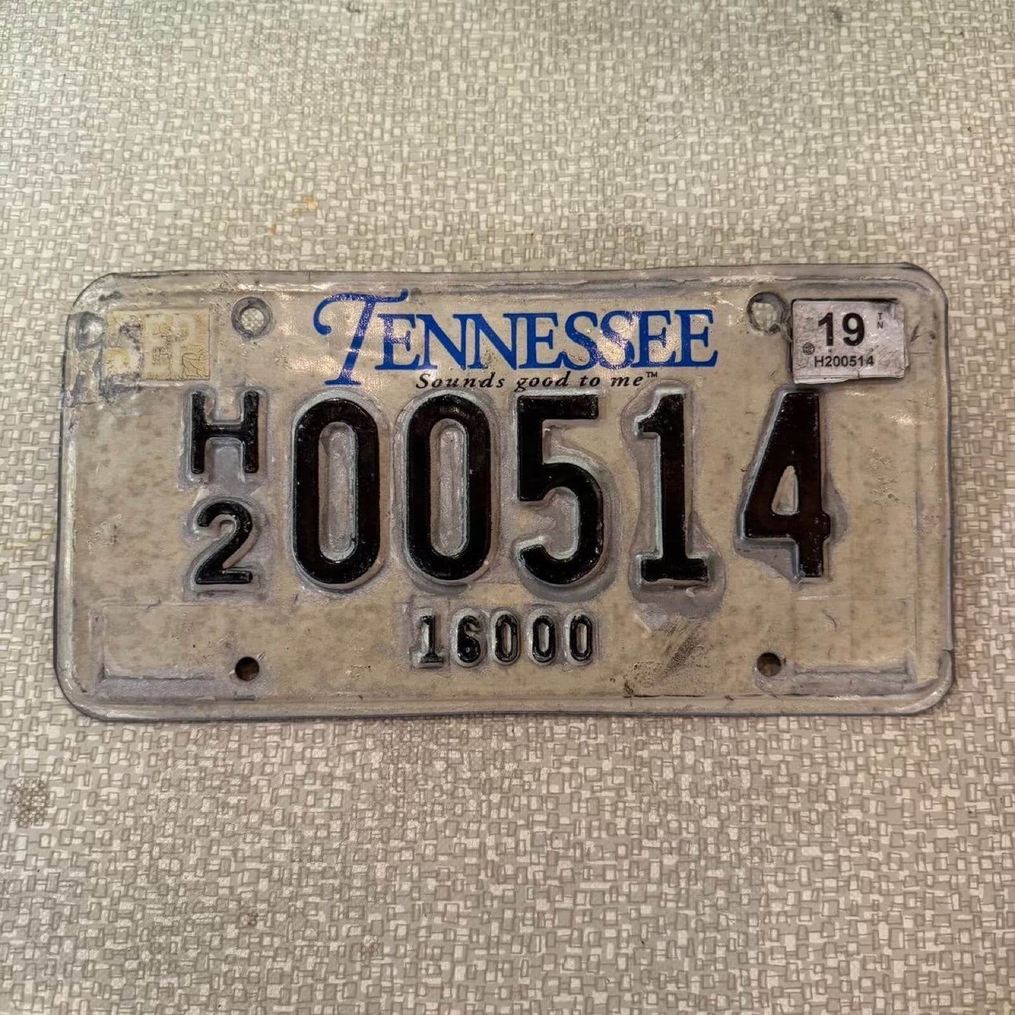 #424-26 テネシー ナンバープレート インテリア 壁面装飾