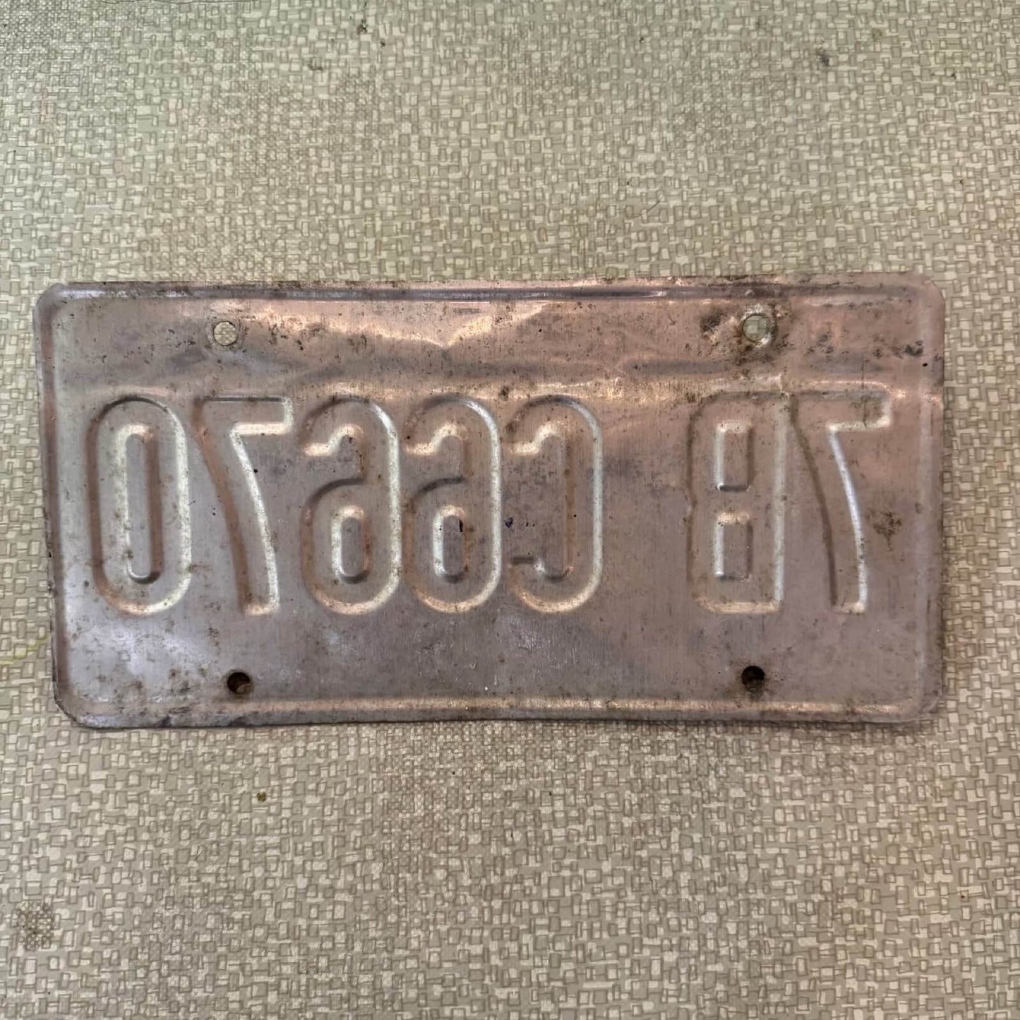 #424-6 【1998年】ナンバープレート / ライセンスプレート 看板 ウォールデコ アイダホ州 アメリカ