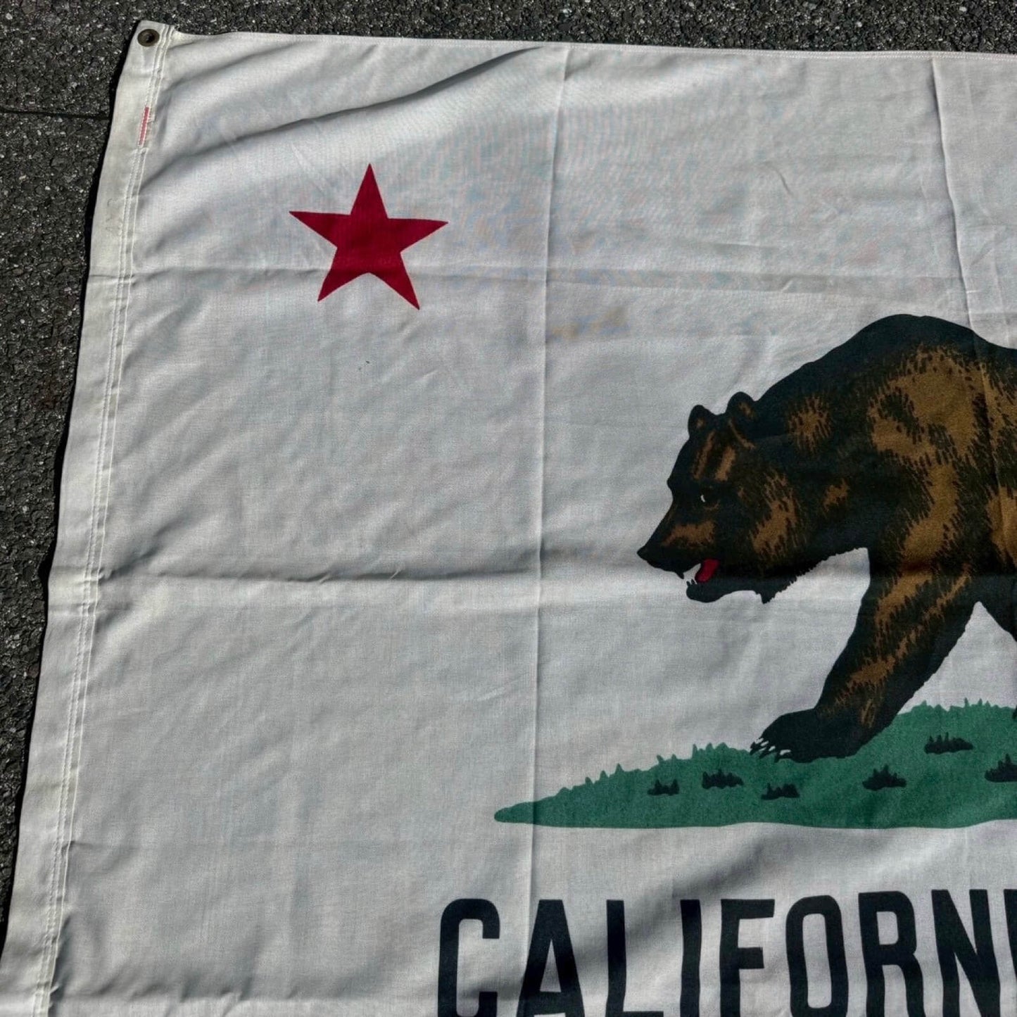 #2138【1980-90年代】ビンテージ カリフォルニア 州旗 アメリカ