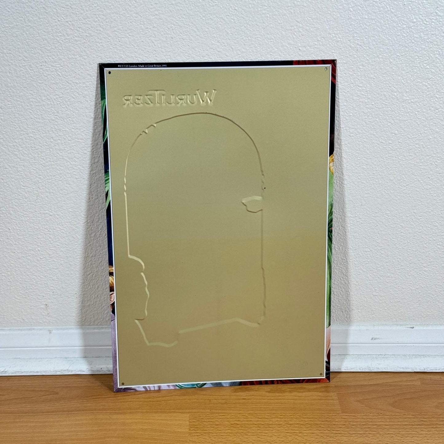 #1405 【1993年製】ビンテージ WURLITZER 1015 ジュークボックス ブリキ看板 / ウォールデコ アメリカ