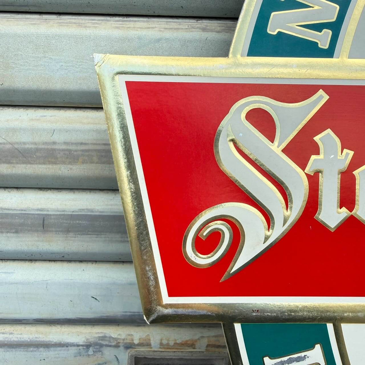 【ビンテージ】パブサイン アメリカン雑貨 店舗什器 STEINLAGER #2807-2
