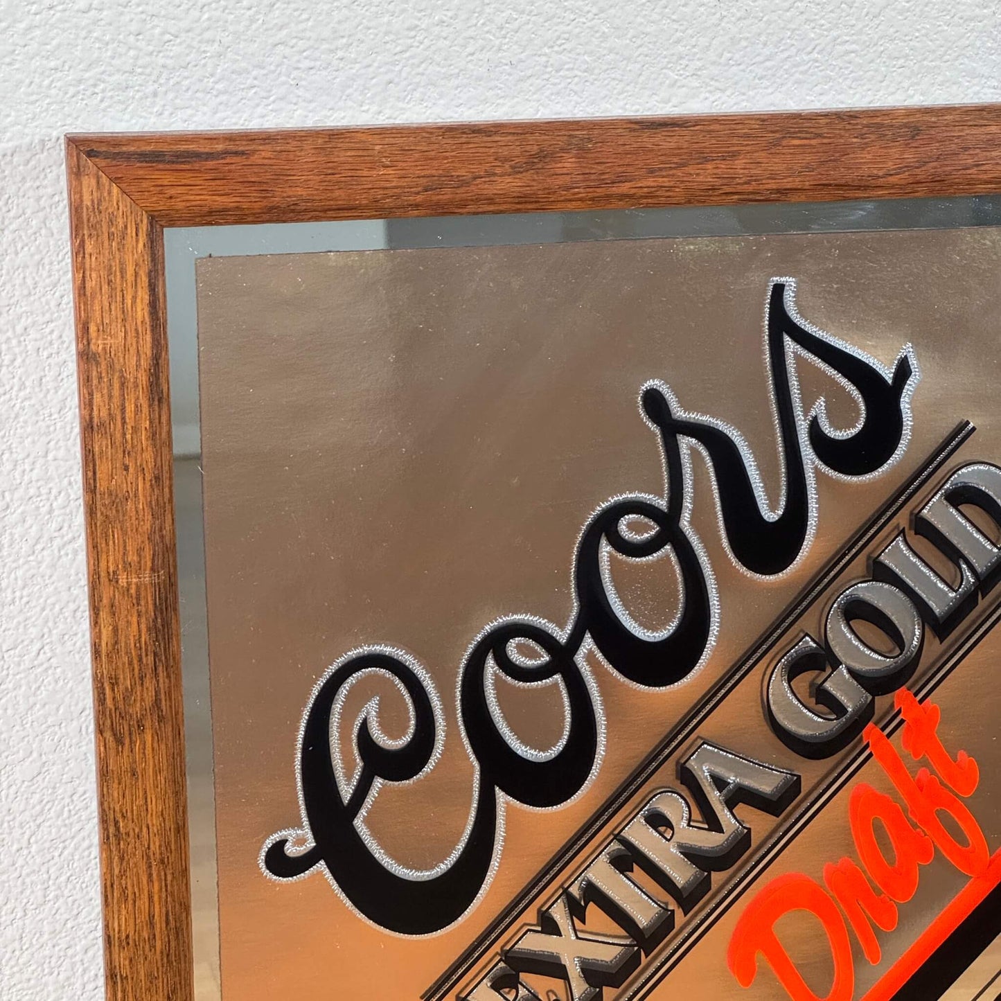 #1944 【1998年】ビンテージ Coors（クアーズ） パブミラー / ウォールデコ アメリカ