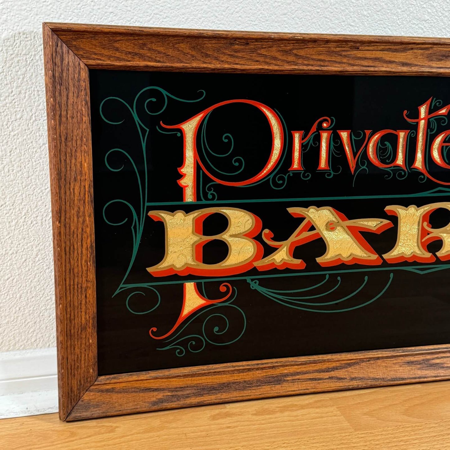 #1366 ビンテージ パブミラー BAR インテリア ディスプレイ