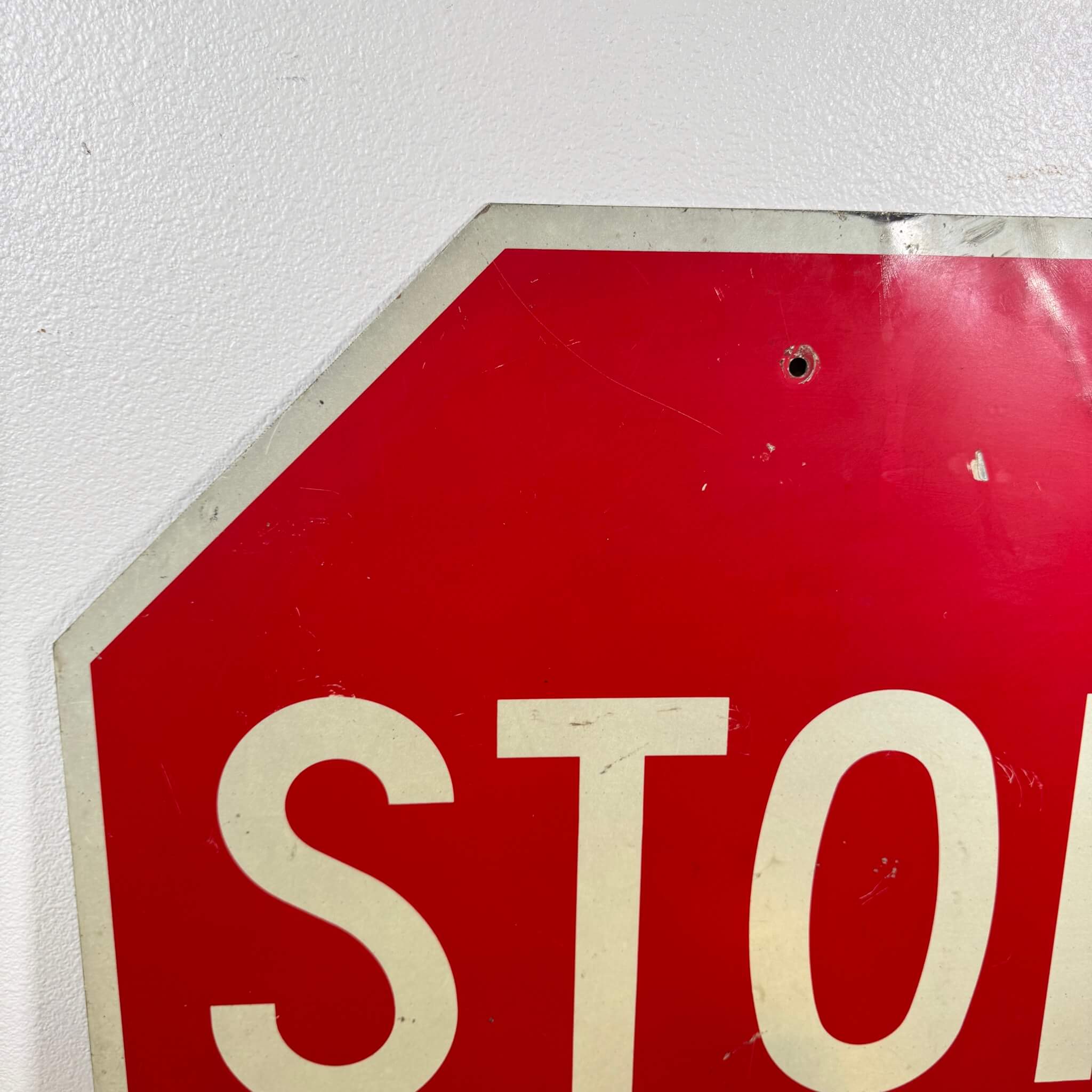 1909【1970年代】ビンテージ STOP ロードサイン / 看板 道路標識