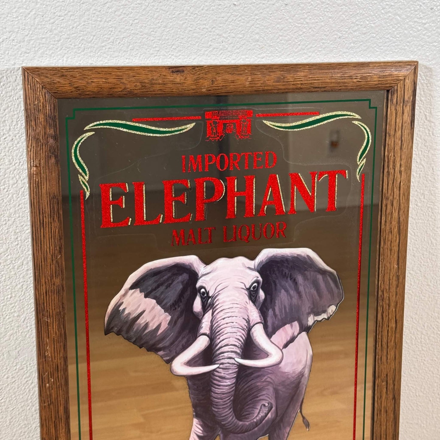 #1897【1980-90年代】ビンテージ Carlsberg パブミラー / ウォールデコ アメリカ