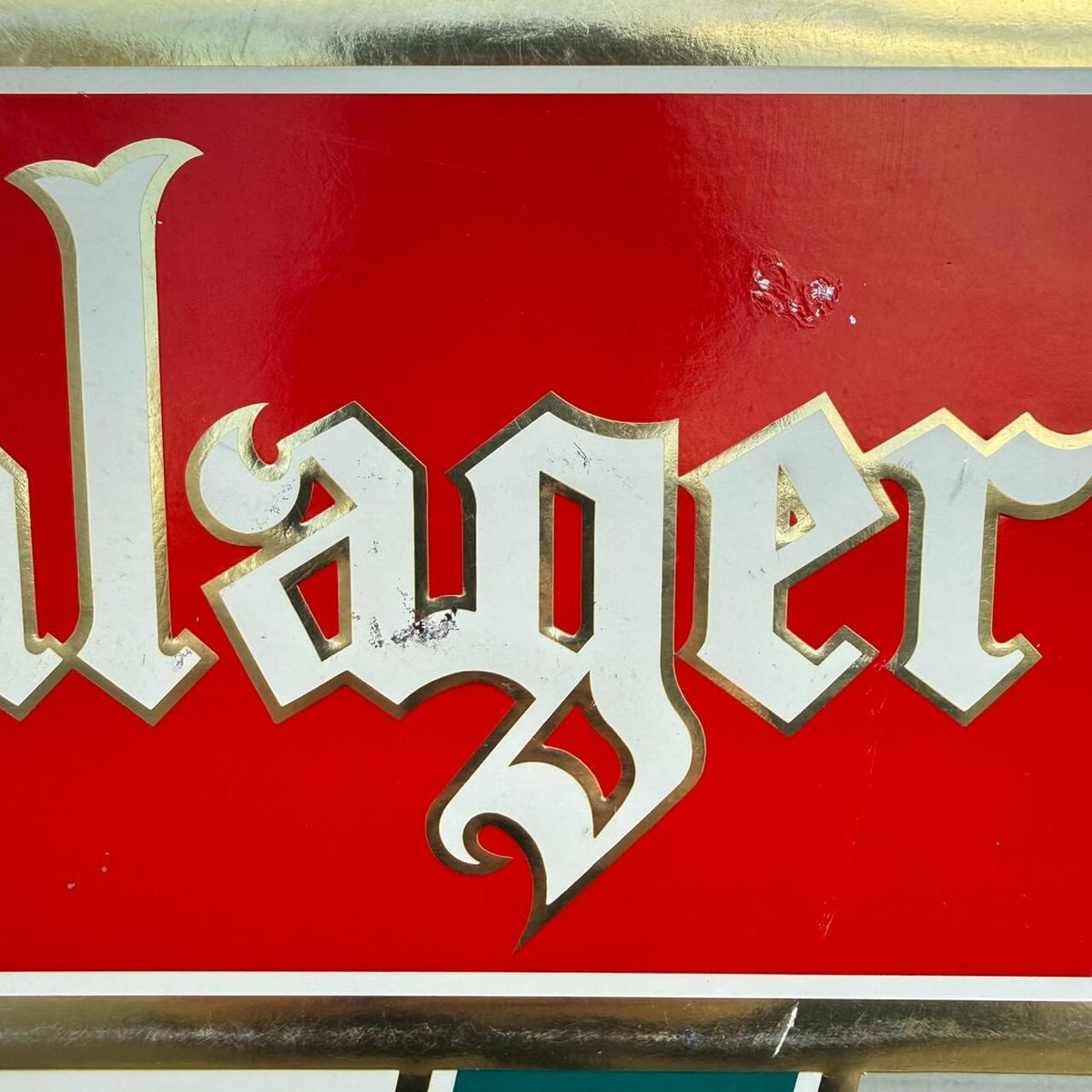 【ビンテージ】パブサイン アメリカン雑貨 店舗什器 STEINLAGER #2807-2